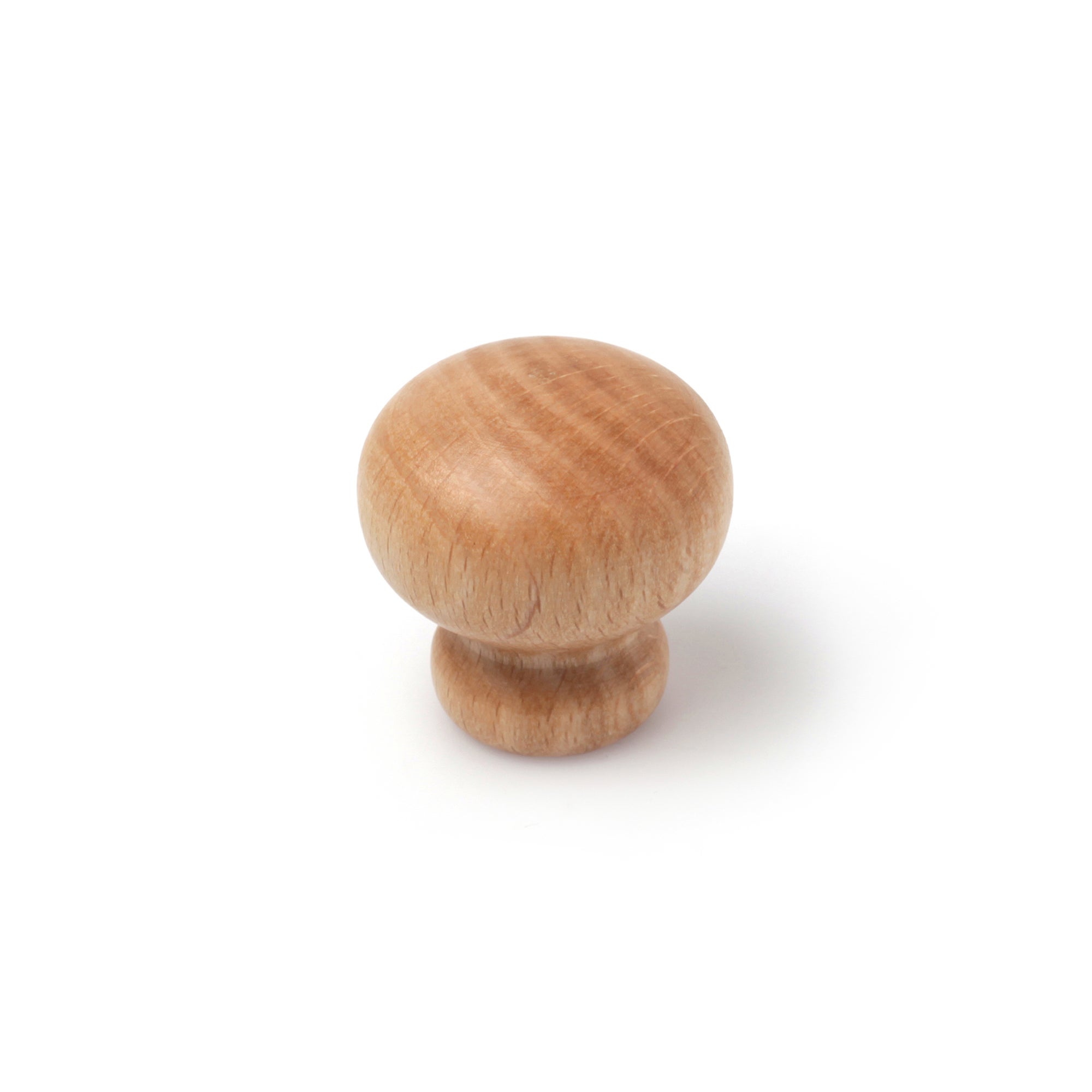50 Boutons De Tiroir En Hêtre Naturel - Style Lyonnais - 20 Mm - Daffy
