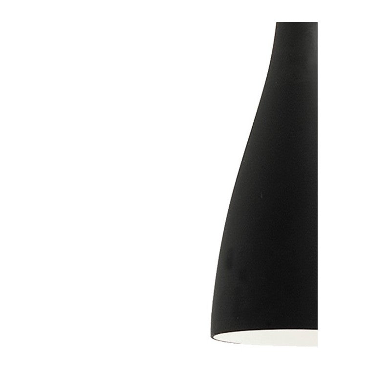 Suspension Noire FLUT 1 ampoule Diamètre 50 Cm - 2