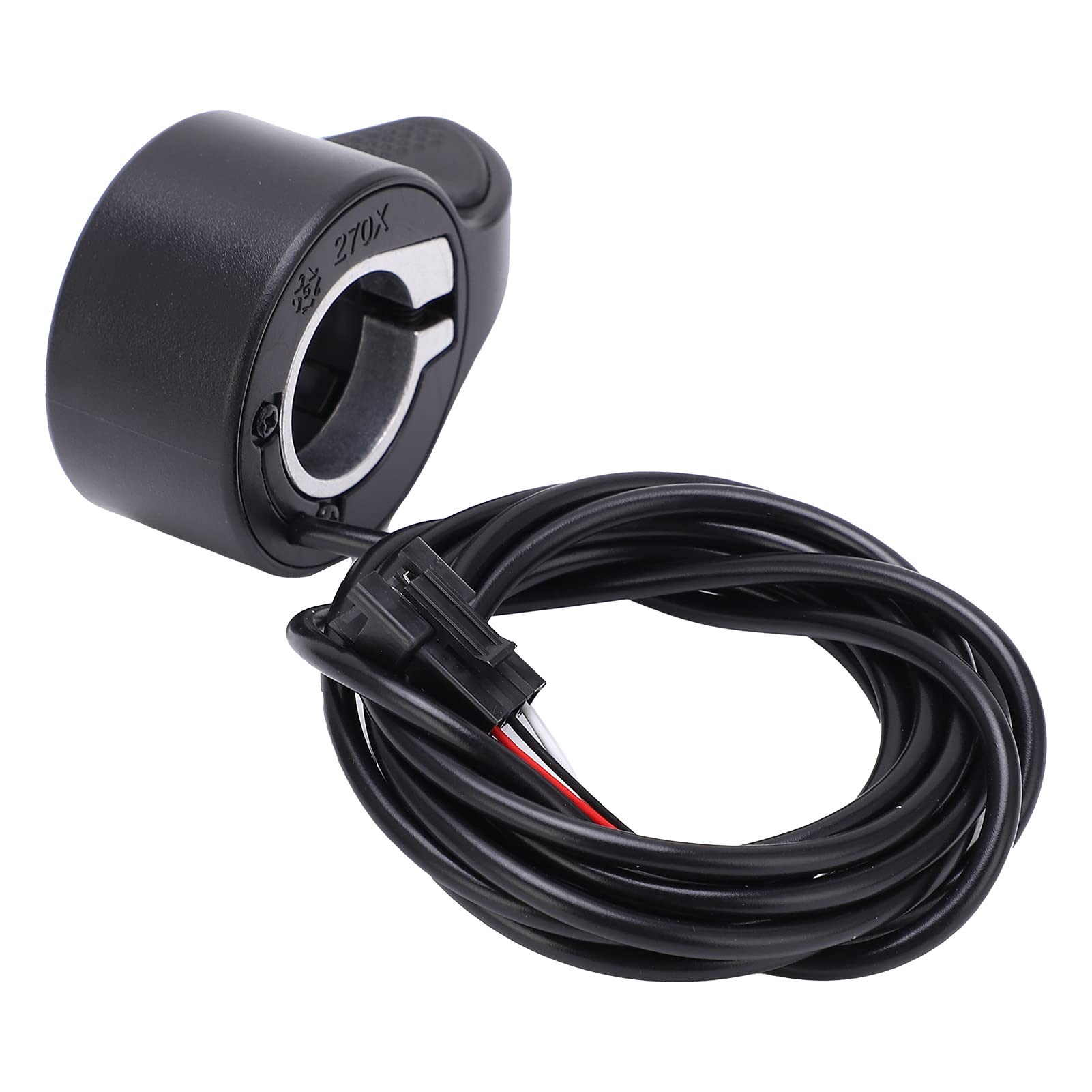 Poignée D'Accélérateur Vélo Électrique 6 Broches – Étanche Avec Affichage Batterie – 48V Pour E-Bike & Scooter