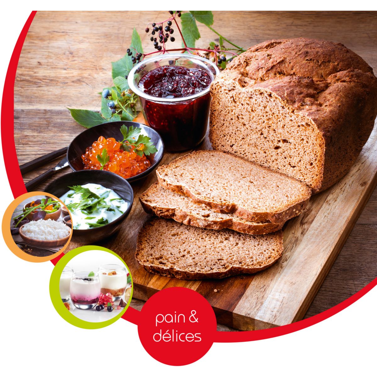 Machine à pain MOULINEX PAIN ET DELICE 1 KG - OW240E30 - 8