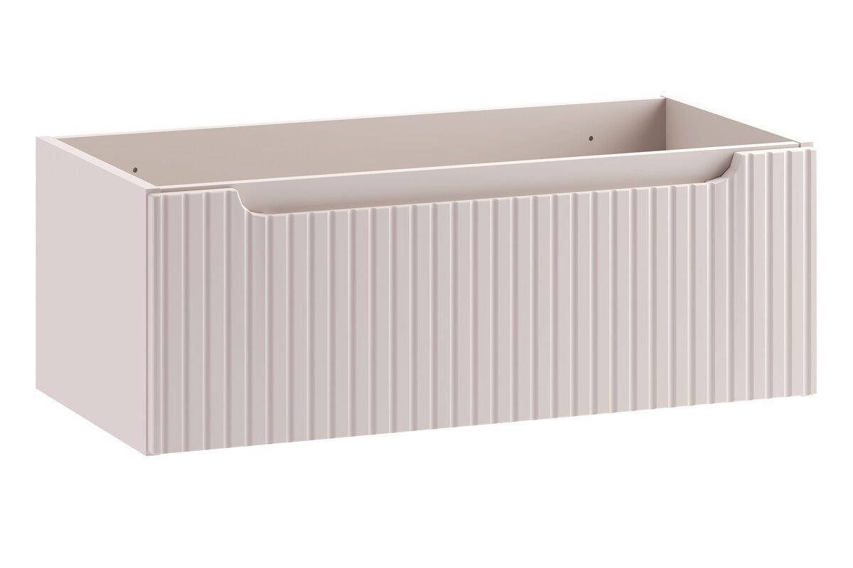Szafka łazienkowa NOVA KASZMIR 80 cm ryflowany front wisząca
