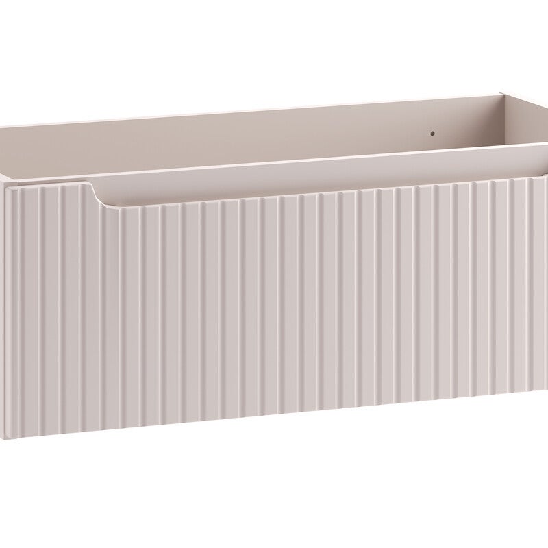 Szafka łazienkowa NOVA KASZMIR 80 cm ryflowany front wisząca