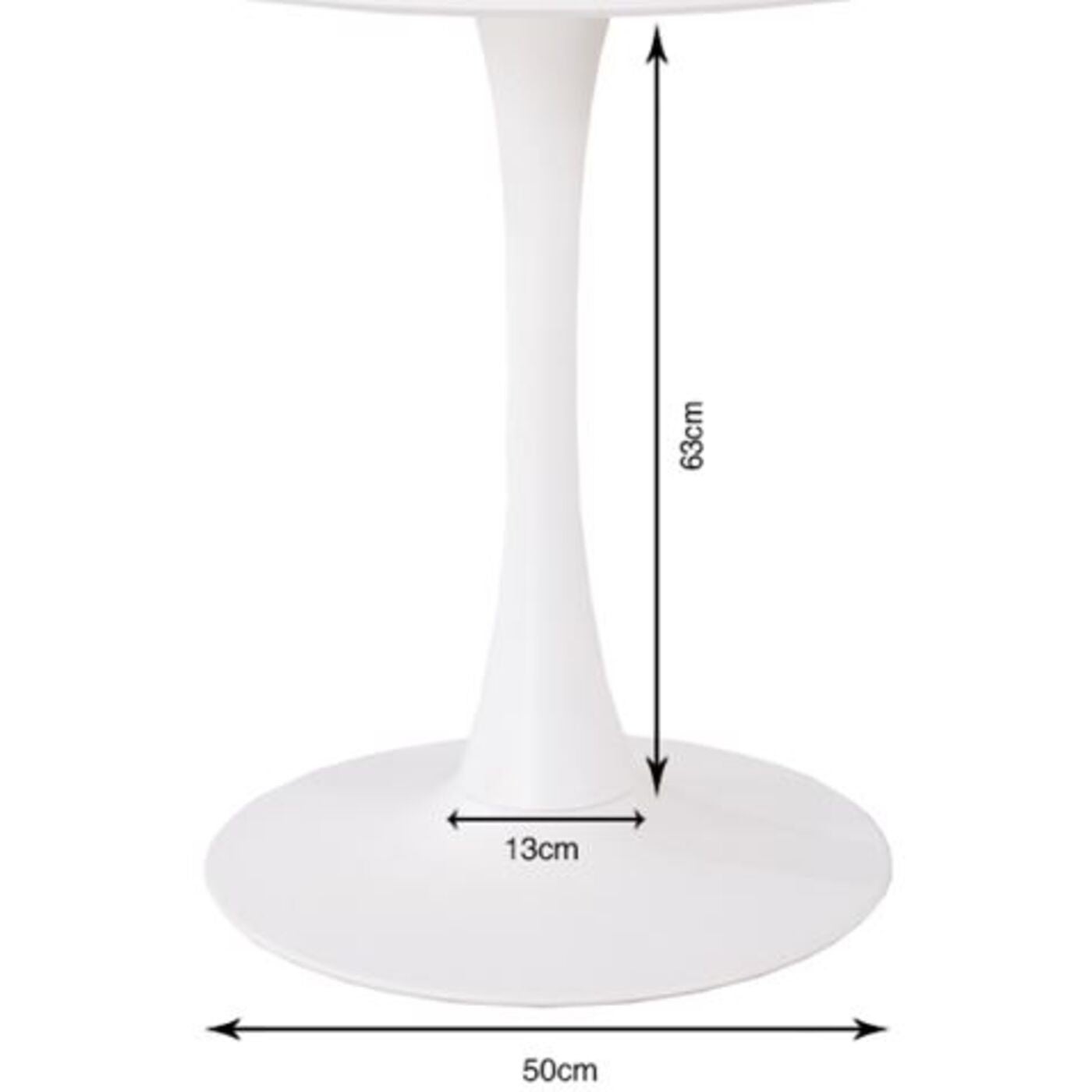 Pied de table Schickeria blanc Kare Design - 3