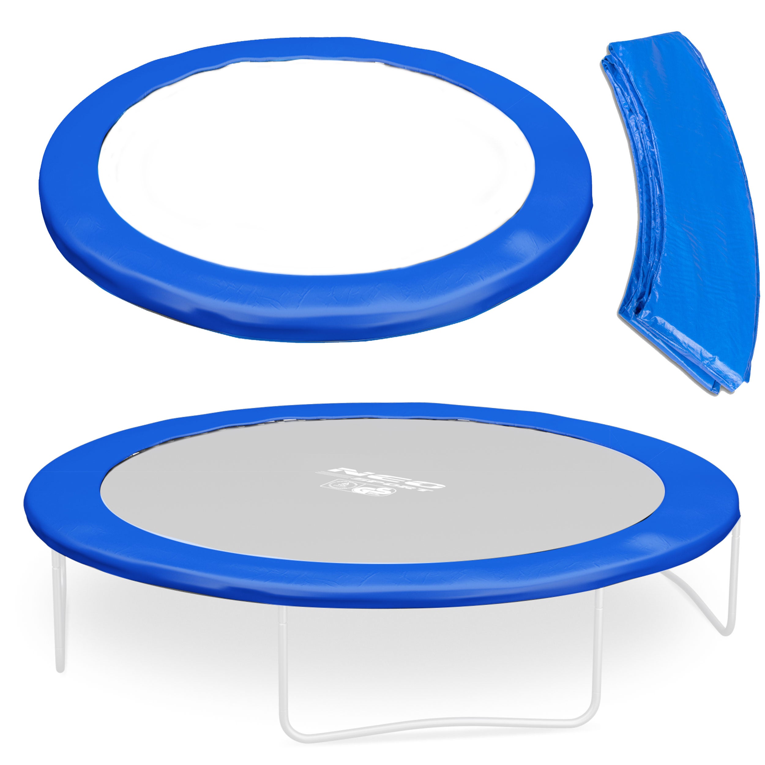 Osłona sprężyn do trampoliny kołnierz 374cm 12ft gąbka ochraniacz mocna Neo-sport