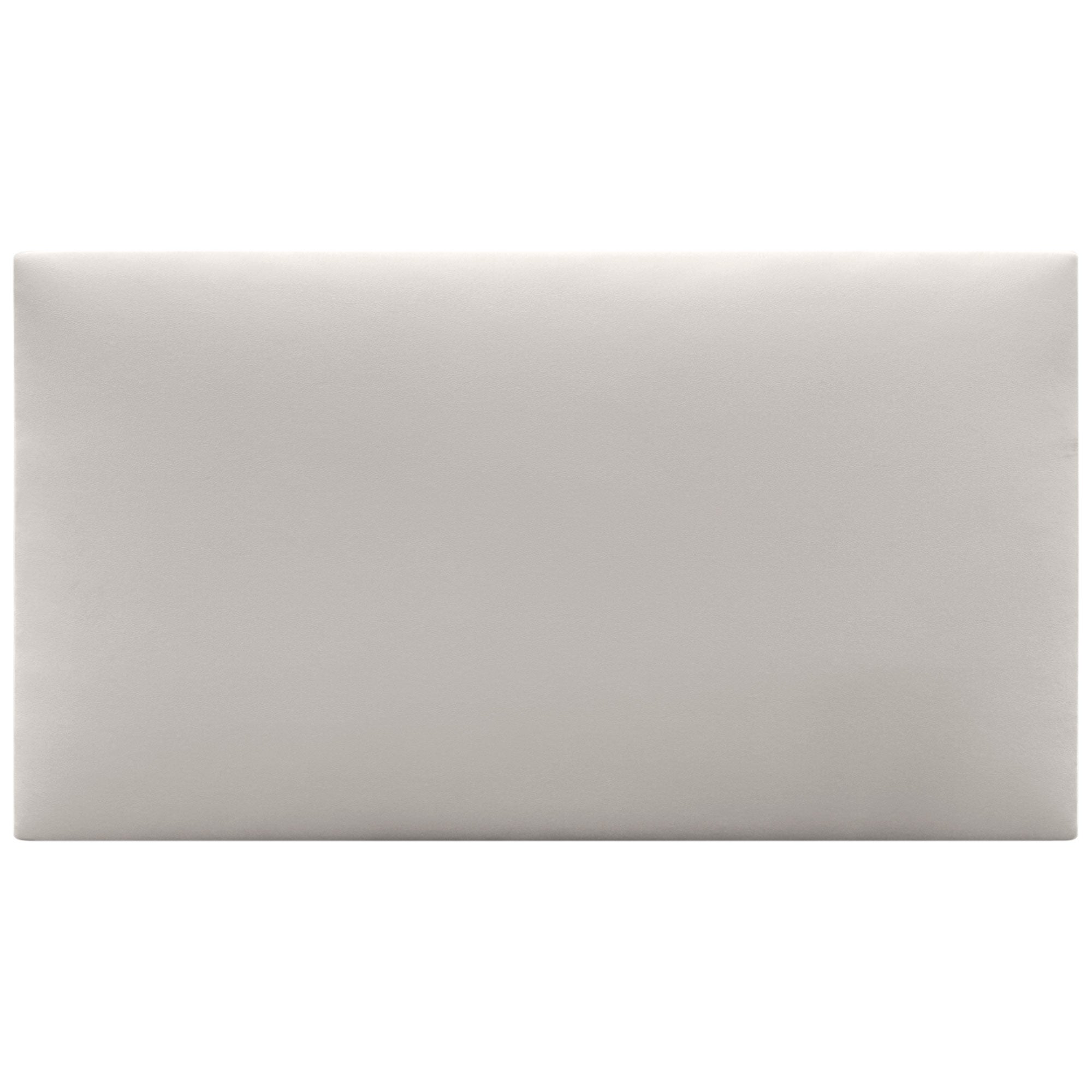 DHOME Cabecero de Polipiel Liso cabeceros Cabezal tapizado Cama (Polipiel Blanco Hueso, 105cm (Camas 80/90/105)) - 3