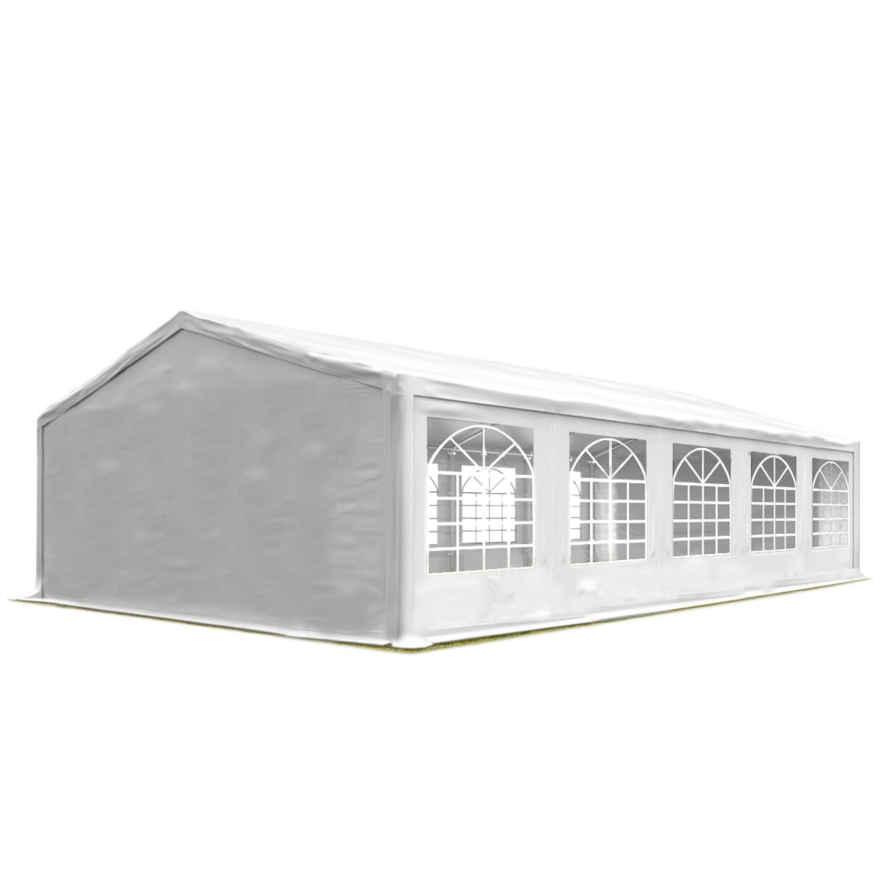 Namiot imprezowy PROLIGHT 5x10 m mocna plandeka PVC 600 N wodoodporna i szybka w montażu