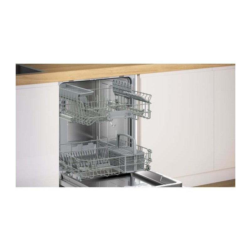Lave-vaisselle semi-encastrable BOSCH SMI2HTS02E SER2 - 13 couverts - Induction - L60cm - 46 dB - Acier Brossé - 3