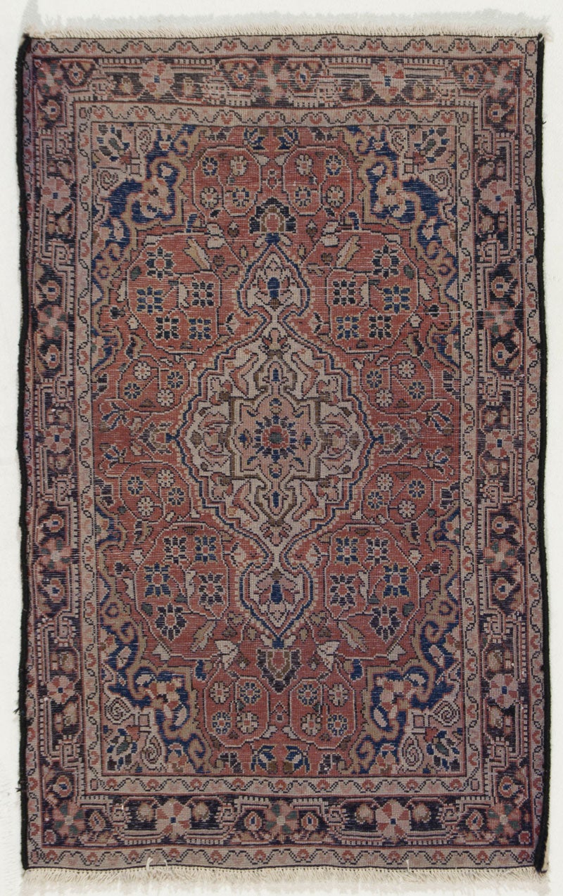 Oryginalny ręcznie robiony orientalny dywan, wymiary: 95X60 CM z certyfikatem autentyczności