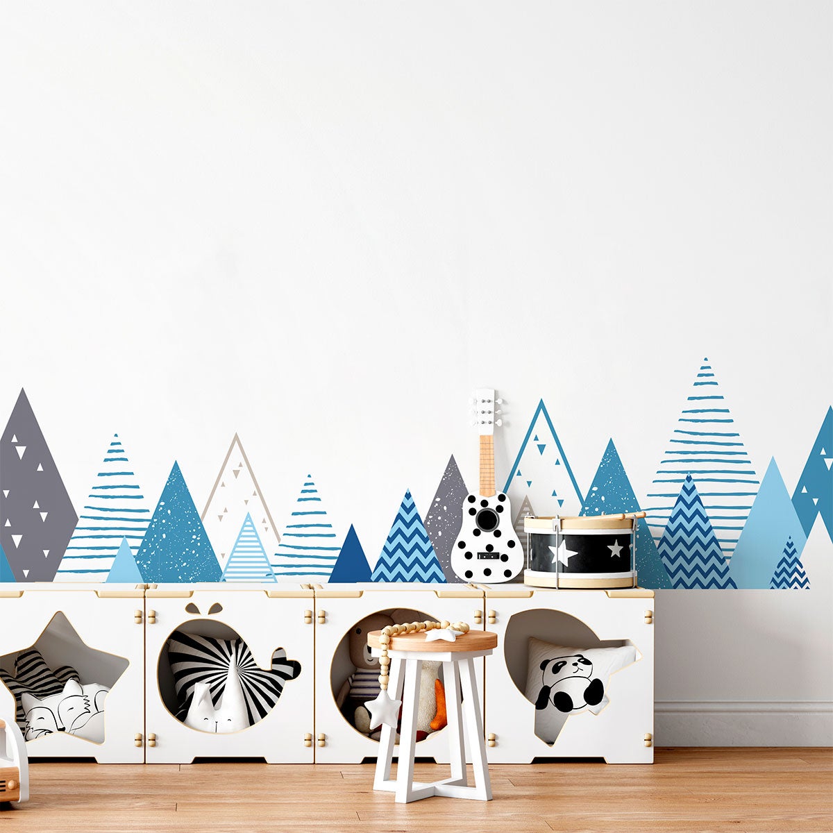 Adesivo bambino di montagna scandinavo veroka - Sticker adesivo - adesivi murali - 120x200cm - 7