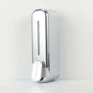 Dispenser Per Sapone A Parete – 500 Ml In Acciaio Inox 304, Antigoccia, Per Casa E Ufficio