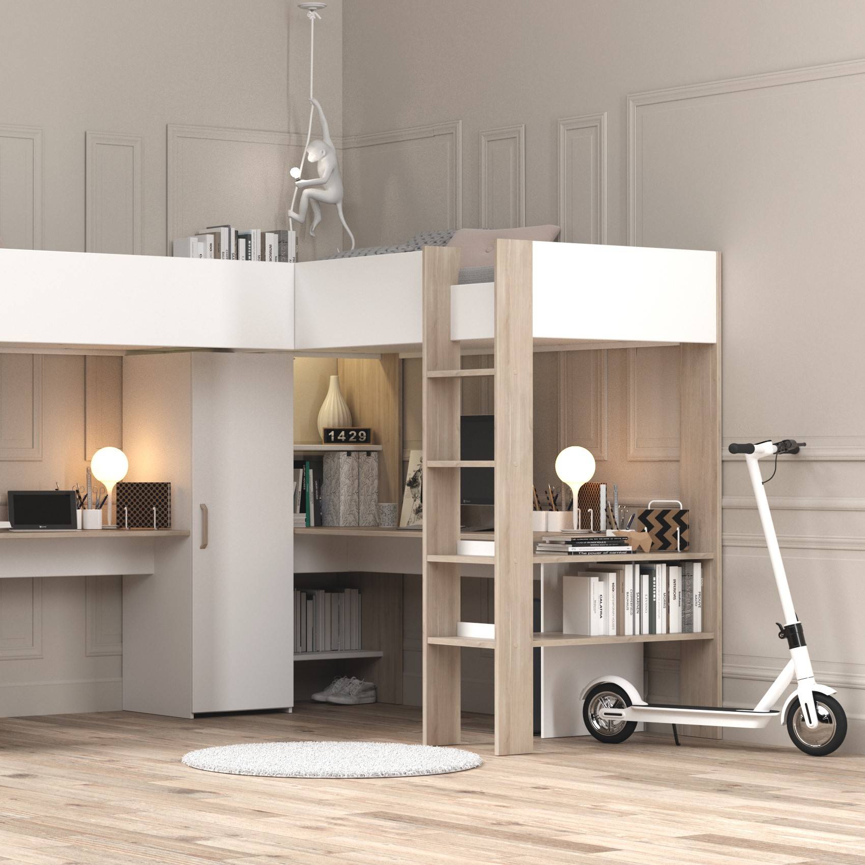 Lit mezzanine double Pedro-- - 3