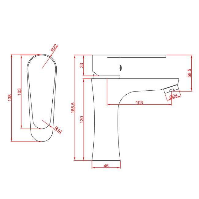 Columna de ducha Grohe con mezclador termostático y rociador
