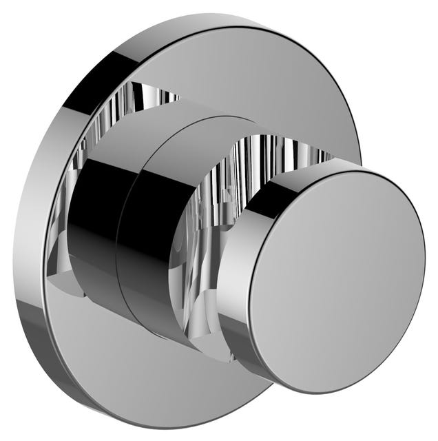 Supporto Doccetta Ideal Standard - Tondo A Parete Cromato - Installazione Fissa Per Bagno - Foto 9