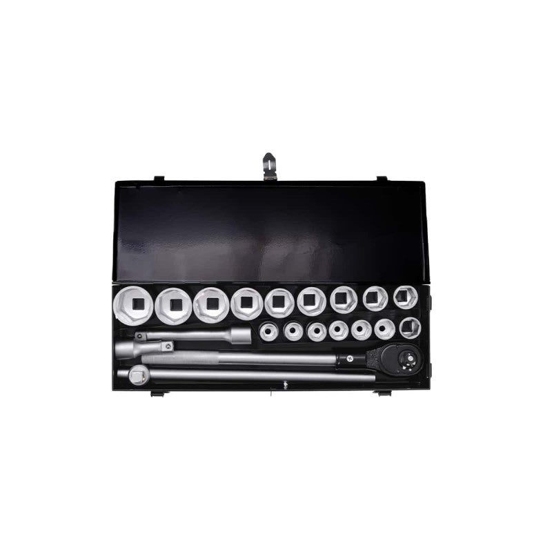 Zestaw narzędzi Kraftmann BGS 15113 metaliczny 20 części mechanika