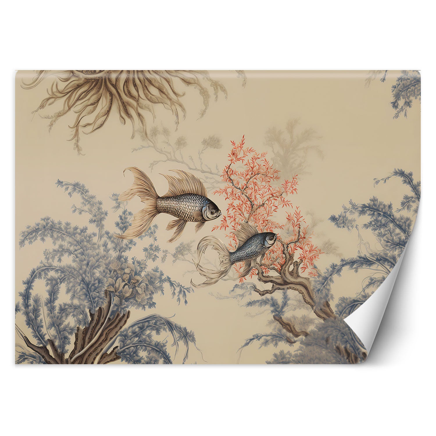 Fototapeta Ryby feng shui boho 350x245