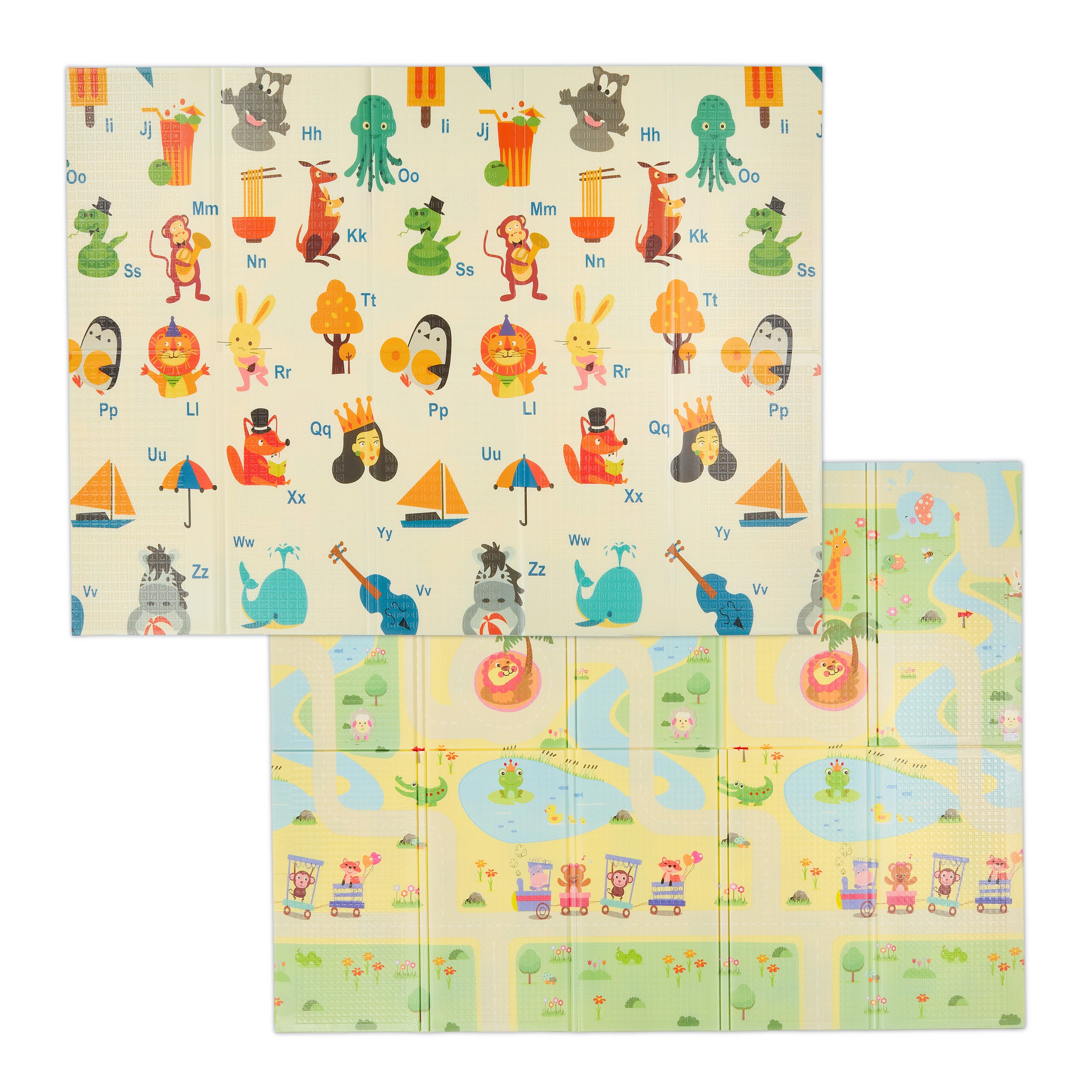 Tappeto Gioco Per Bambini 200x150 Cm - Gomma XPE Sicura, Antiurto, Lavabile, Doppia Faccia - Foto 4