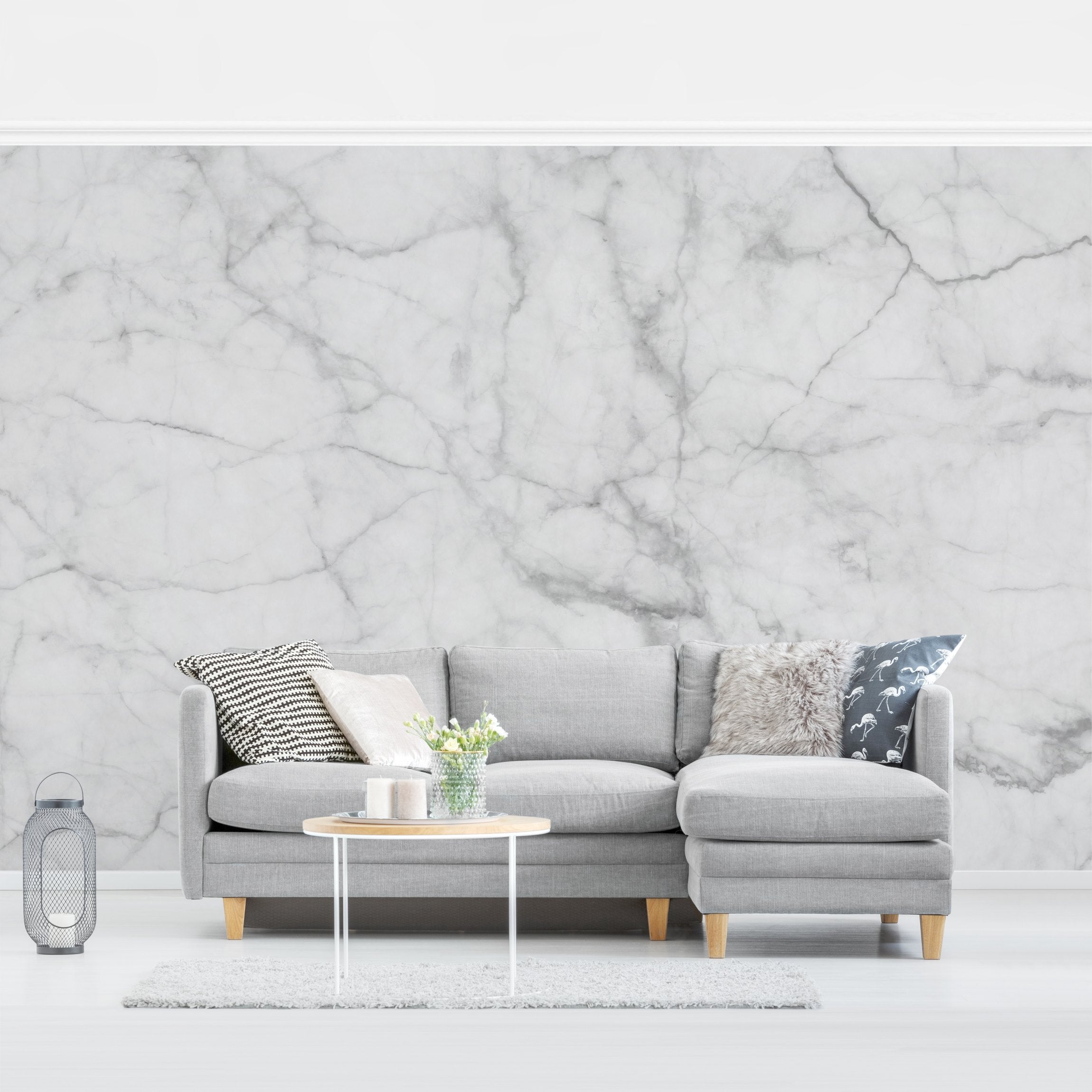 Papel pintado fotomural 3d estampado imitación piedra mármol 18 - salón dormitorio cocina pasillo - tnt 288 x 190 cm adhesivo