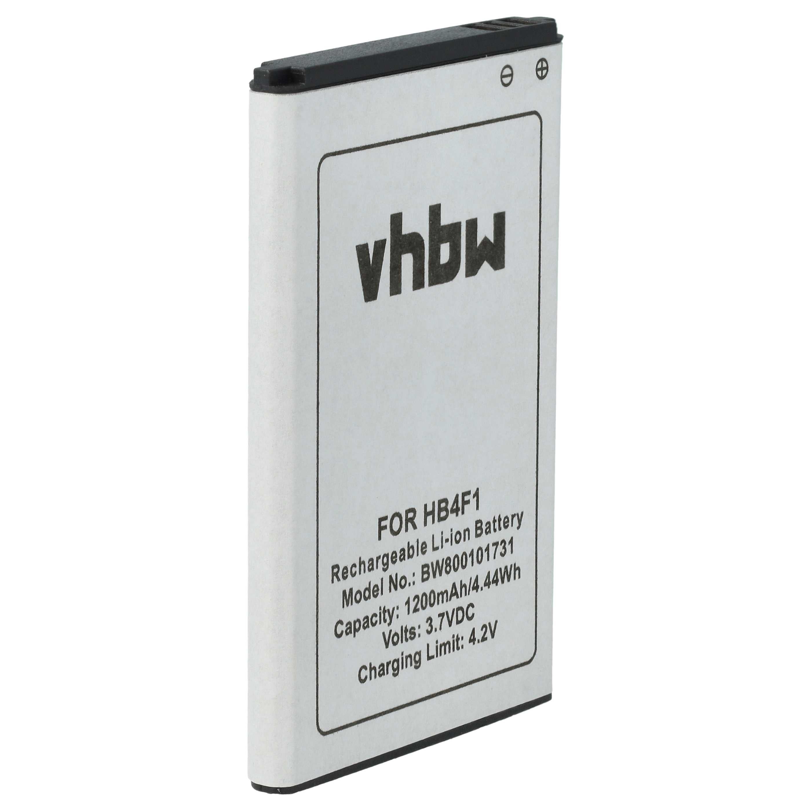 Vhbw Batteria Di Ricambio Per Verizon VZWAC30BAT, Li-Ion 1500mAh, 3.7V, 5.55Wh Per Smartphone Cellulare