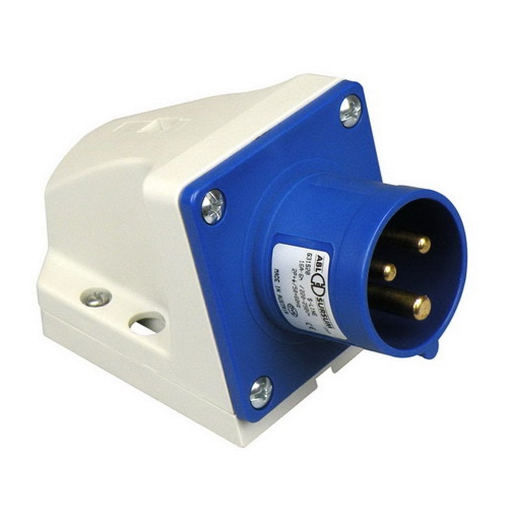 Presa DIN a 2 poli per montaggio a superficie / con cappuccio solo 9,50 € | SVB