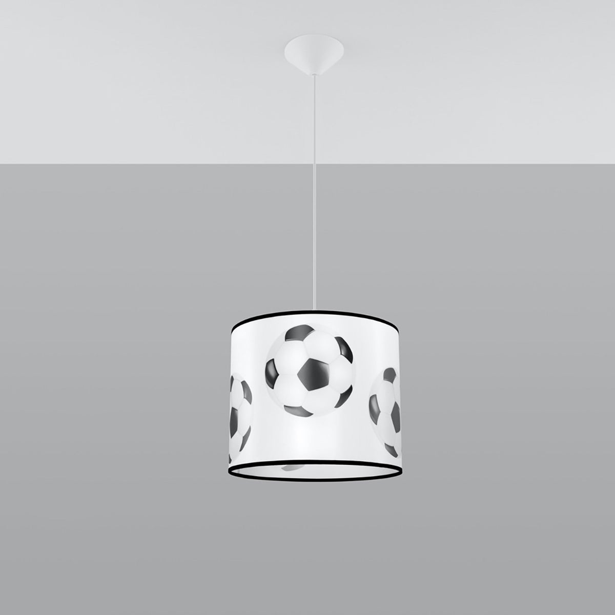 Lampa wisząca CALCIO A 30 LED 4000K - 30x30x82cm Sollux