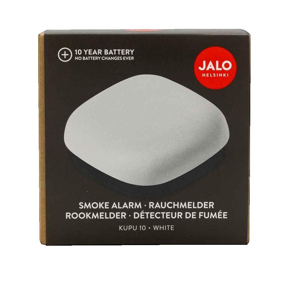 Czujka dymu Jalo Kupu 10 z detekcją fotoelektryczną i 10-letnią autonomią