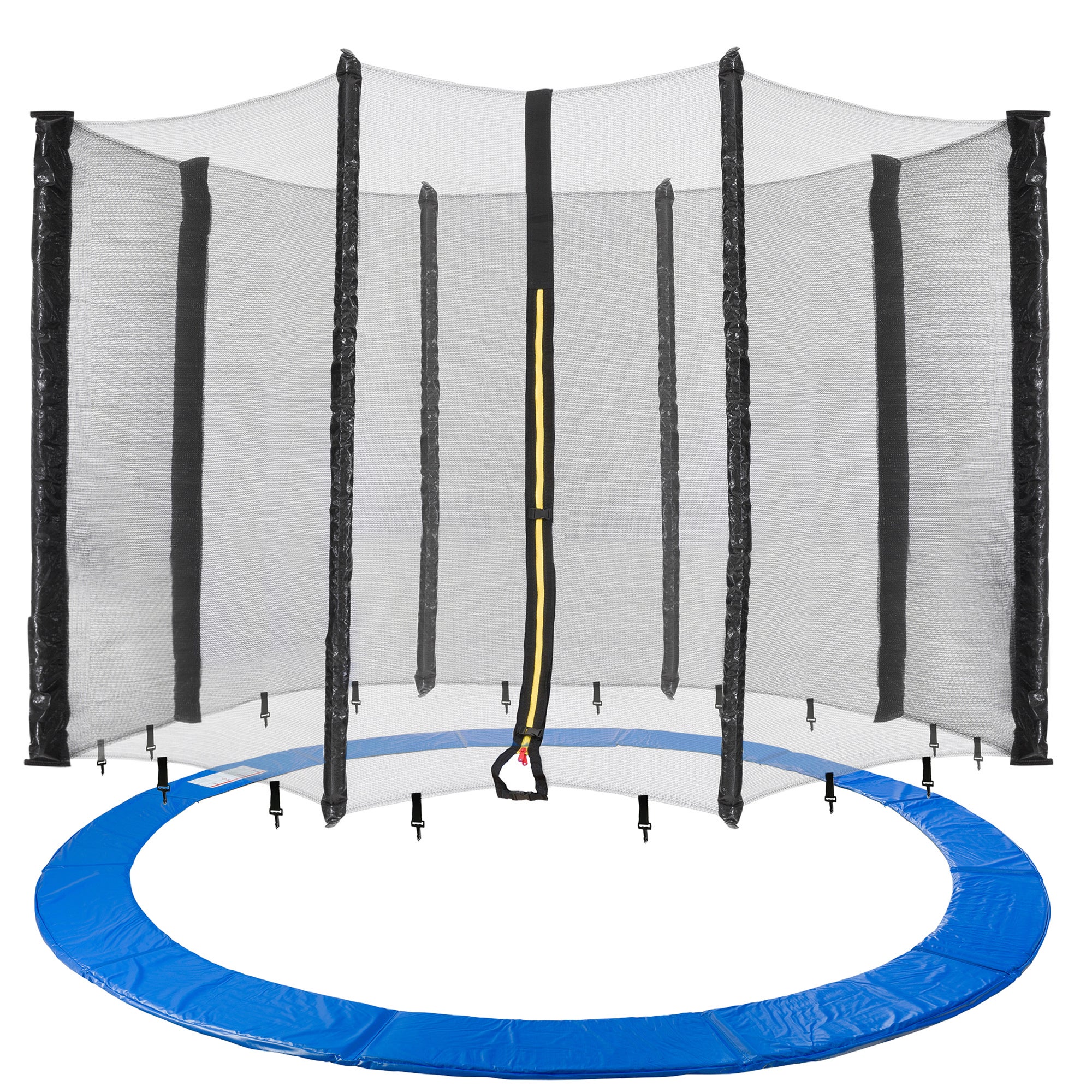 Lot De 8/10 Embouts De Protection Bleus Pour Poteaux De Trampoline (25 Mm) – Sécurité Et Anti-rouille