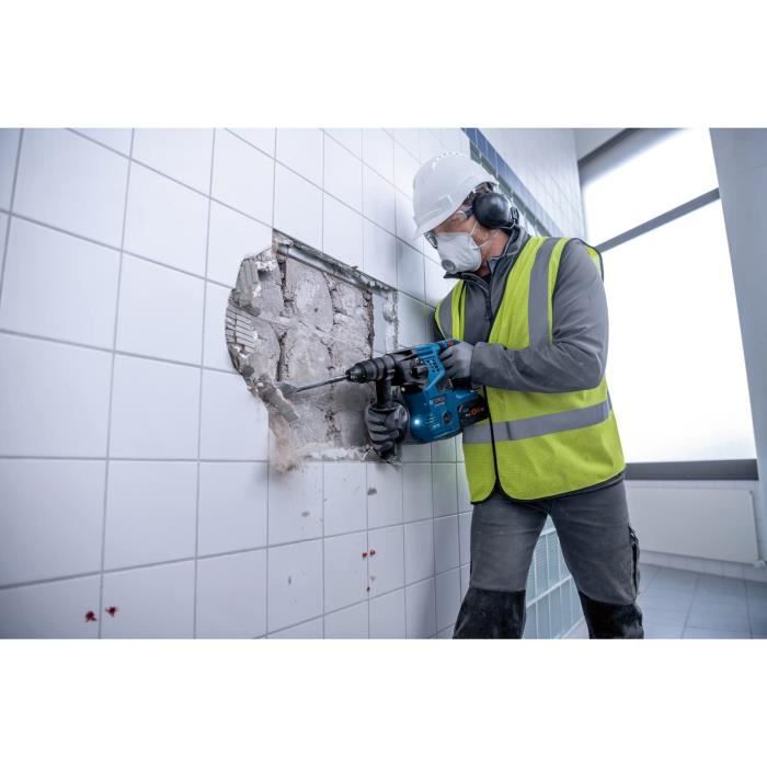 Młot udarowy Bosch GBH 18V-28 CF Bezprzewodowy, Energia Uderzenia 3,3 J, Podwójna Bateria - 5