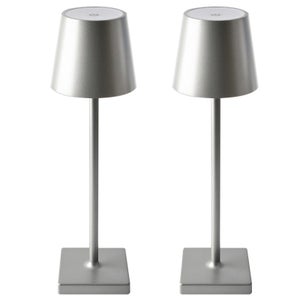 ALBA Lampada da tavolo senza fili Led Tube, Bianco - Lampade da Scrivania