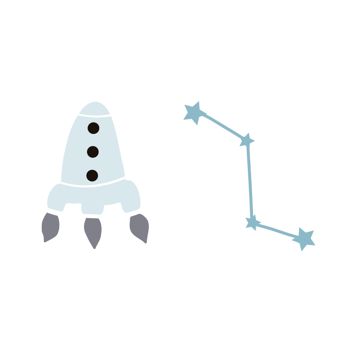 Sticker in vinile XL spazio blu Leroy Merlin