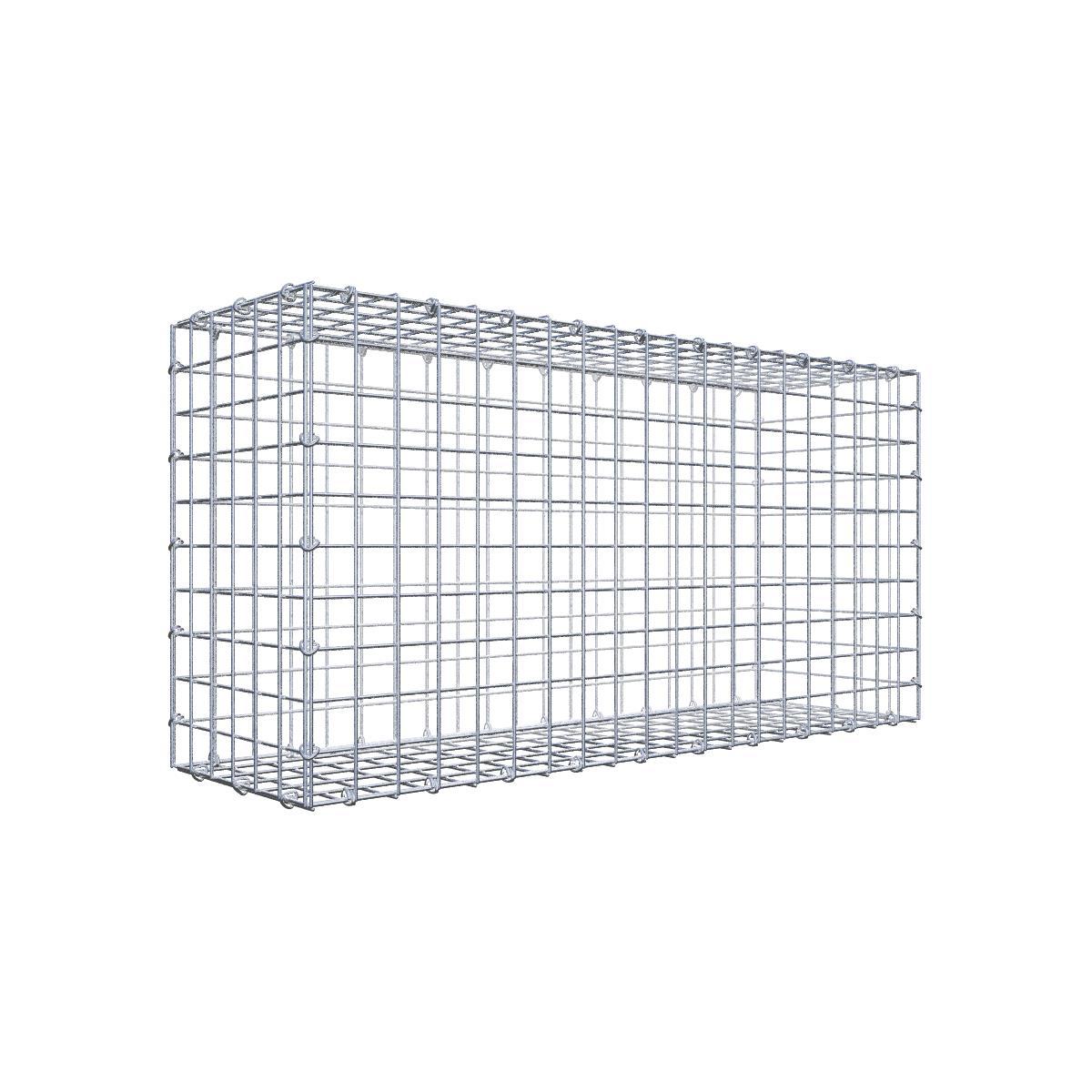 Panier Gabion à Monter Soi-même - Dimensions 100x70x30 Cm - Maille 10x10 Cm - Galvanisé - Fabriqué En Allemagne - 2
