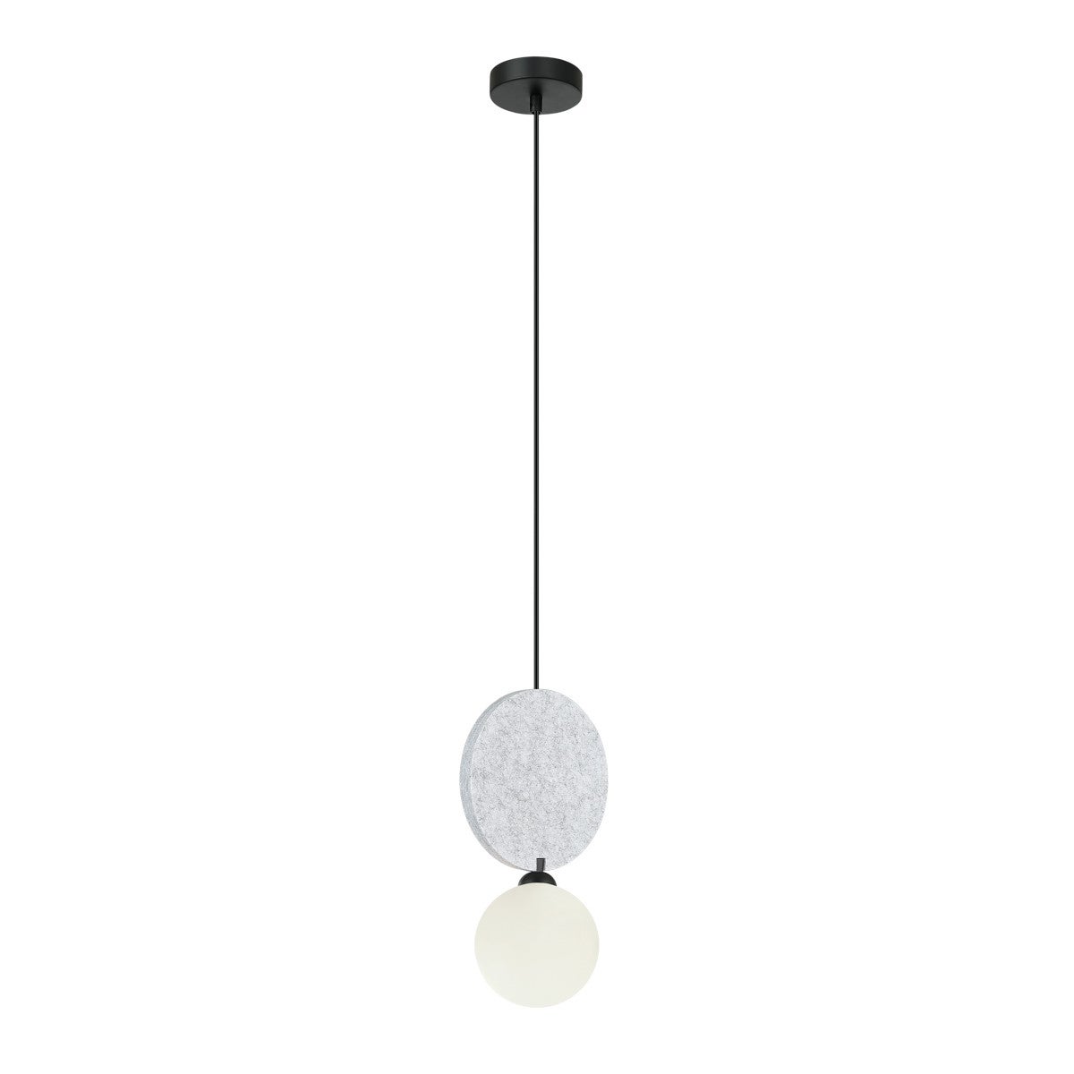 Lampa wisząca ANDREA czarna 1 x G9 x 25W wym: 118 x 18 x 12 cm Italux