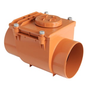 Ø 150mm Valvola Di Ritegno - Valvola Per Tubi - Valvola Antiritorno Per Ventilatore A Parete - Plastica - Bianco : Amazon.it: Fai Da Te