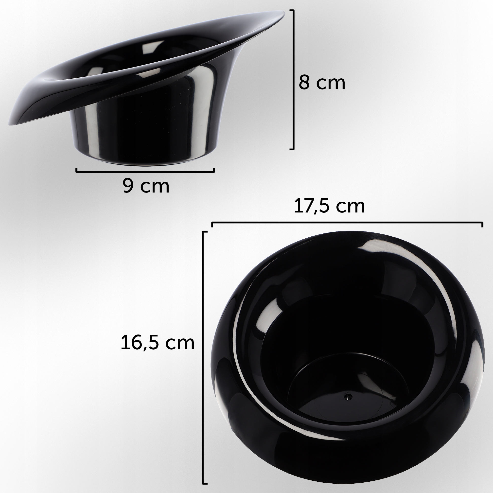 Capa para vaso de flores KADAX Ikebana Composição Cor 9cm - 2