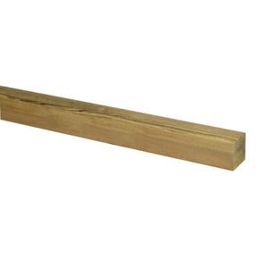 Pali In Legno Di Pino Impregnato - 70x70 Mm, Lunghezza 130 Cm, Per Giardino E Fai Da Te - Foto 5