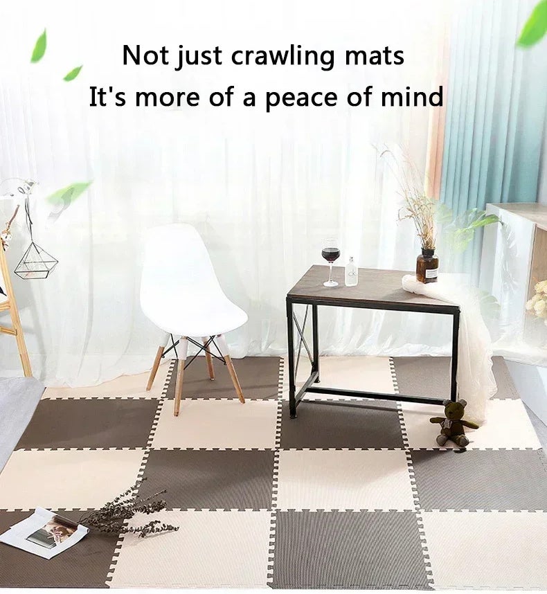 Tapis en mousse EVA pour chambre à coucher, tapis de puzzle pour enfants, tapis de jeu pour bébé, décoration de la maison, salon, 16 pièces - 2