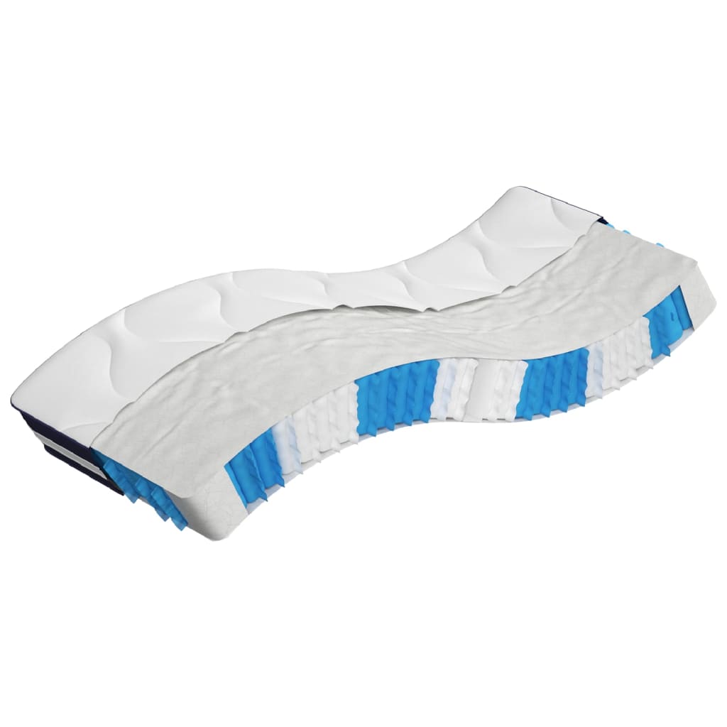 Coolvie Materasso Queen Size 35,5 Cm Memory Foam E Molle Insacchettate | Medio Rigido, CertiPUR, In Scatola - 2