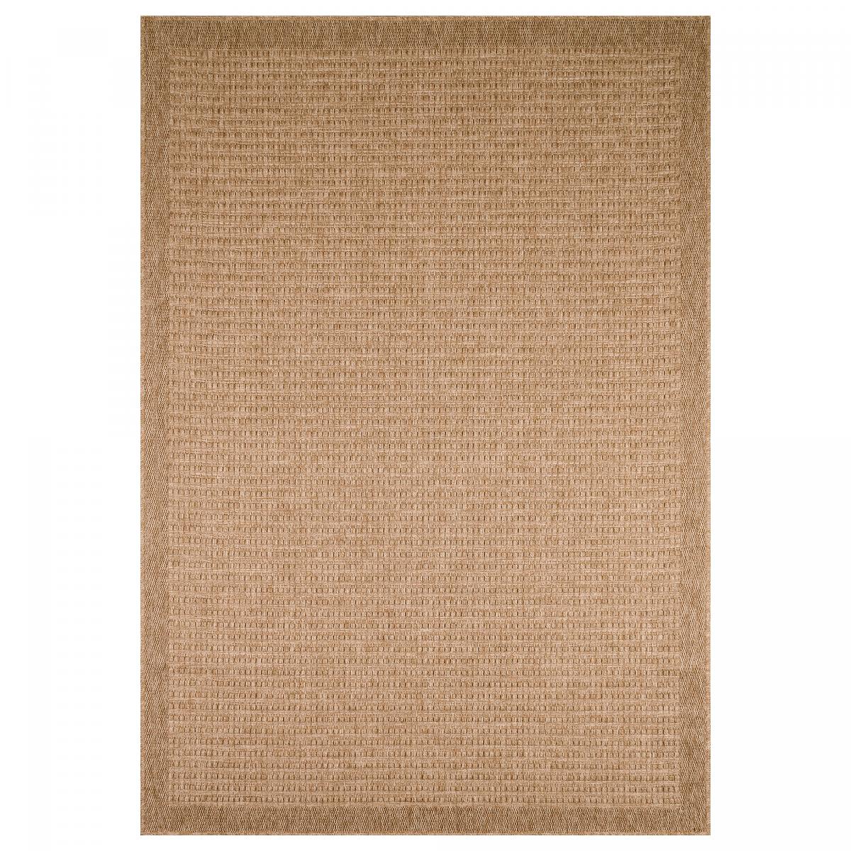 Tapis D'entrée En Jute Tissé Main 80x150 Cm - Coloris Beige, Naturel, Antidérapant - 7