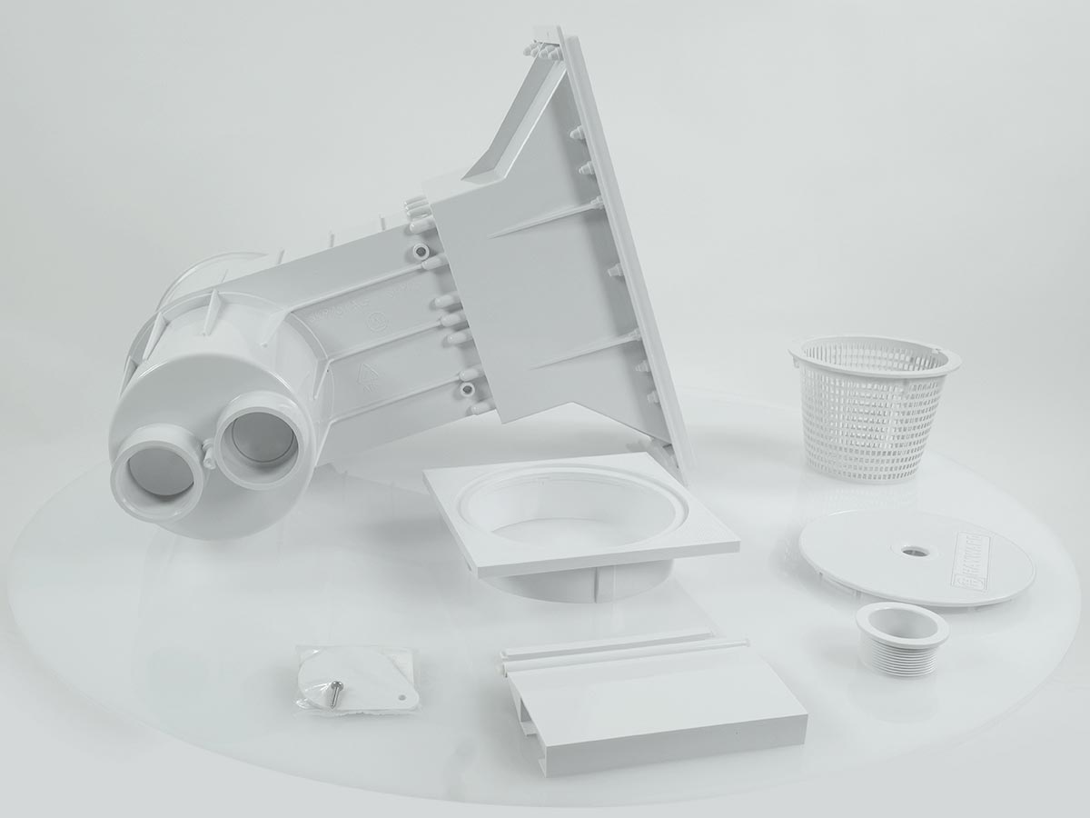 Skimmer premium grande meurtrière (béton) - Hayward - 2