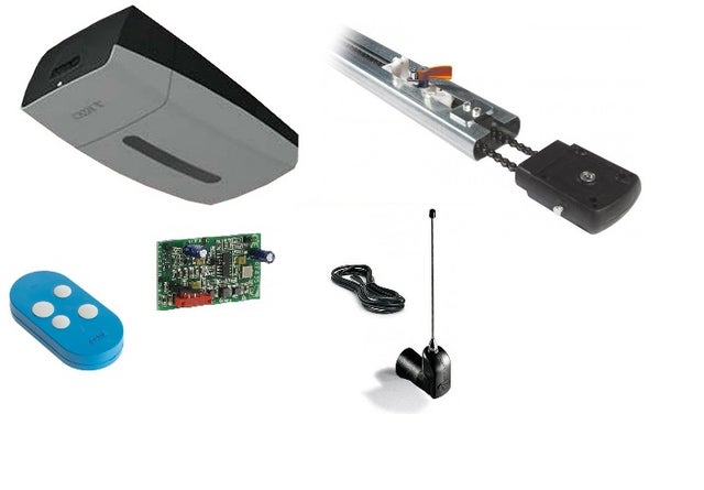 KIT VER10DMS COMPLET Motorisation porte de garage CAME 24V