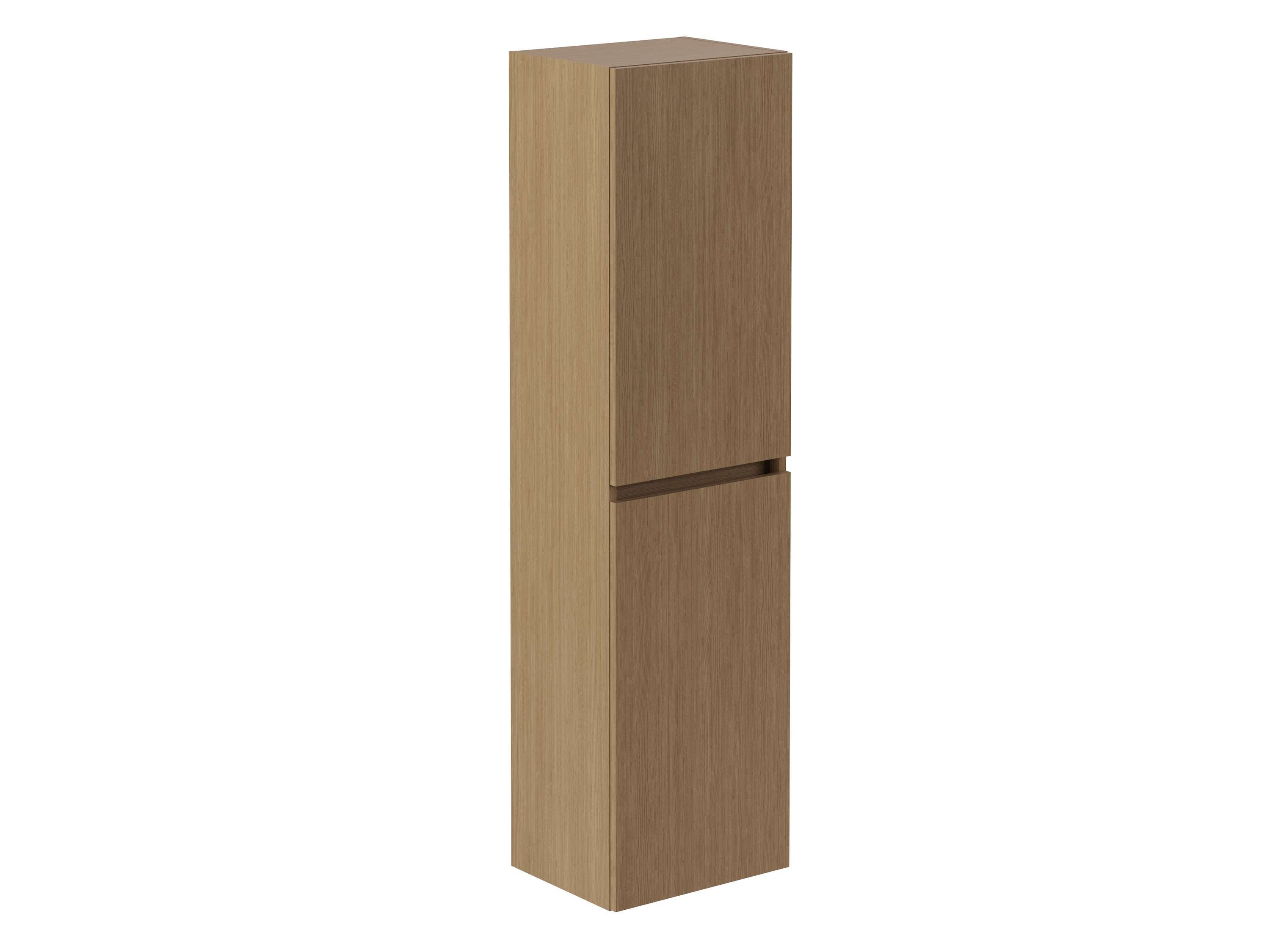 Colonne de salle de bain KIVE 2 portes 150x40x31,6 cm chêne T-BATH - 2