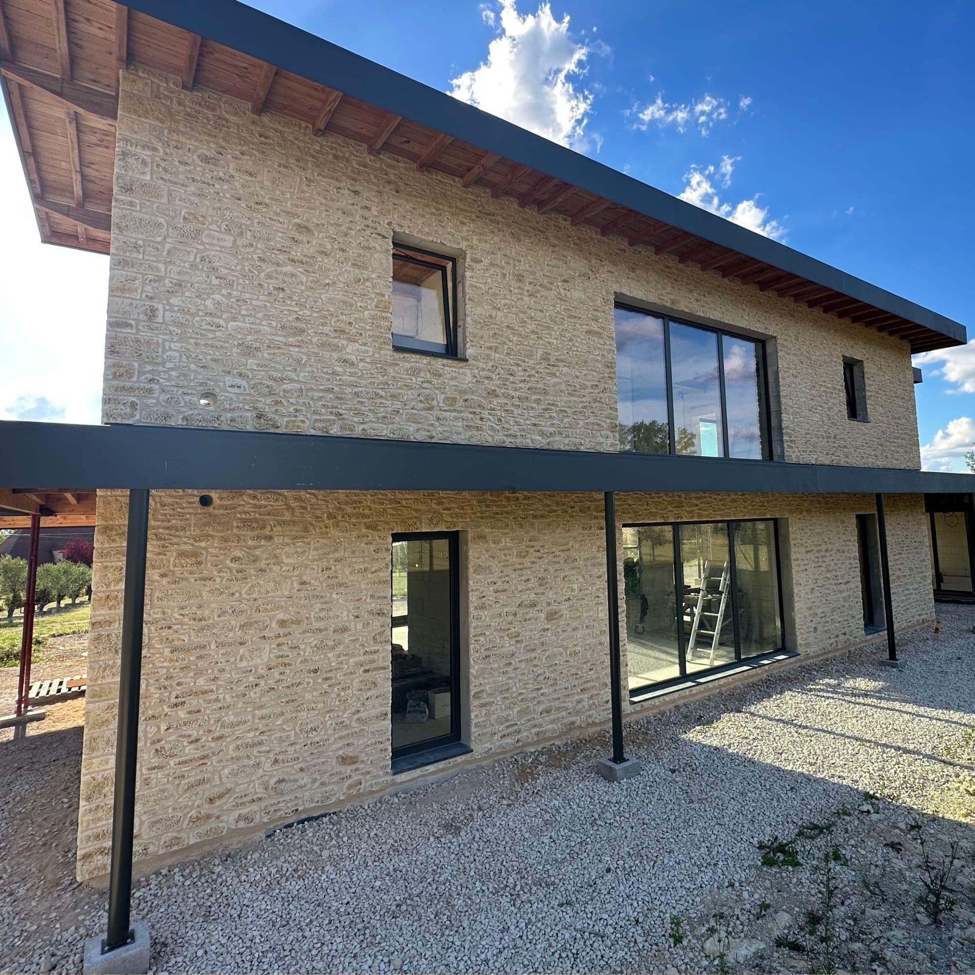 Pierre de parement extérieur Province ton rocaille (lot de 1,32 m²) - RO'MA NATURE - 3