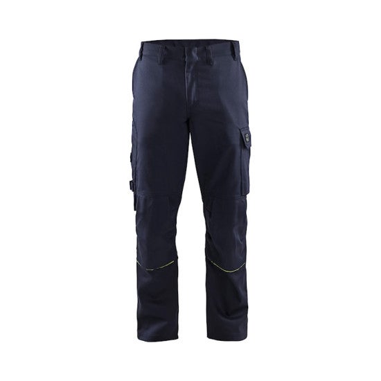 Pantalon de soudeur Marine/Jaune fluo | 170115018933 - Blaklader