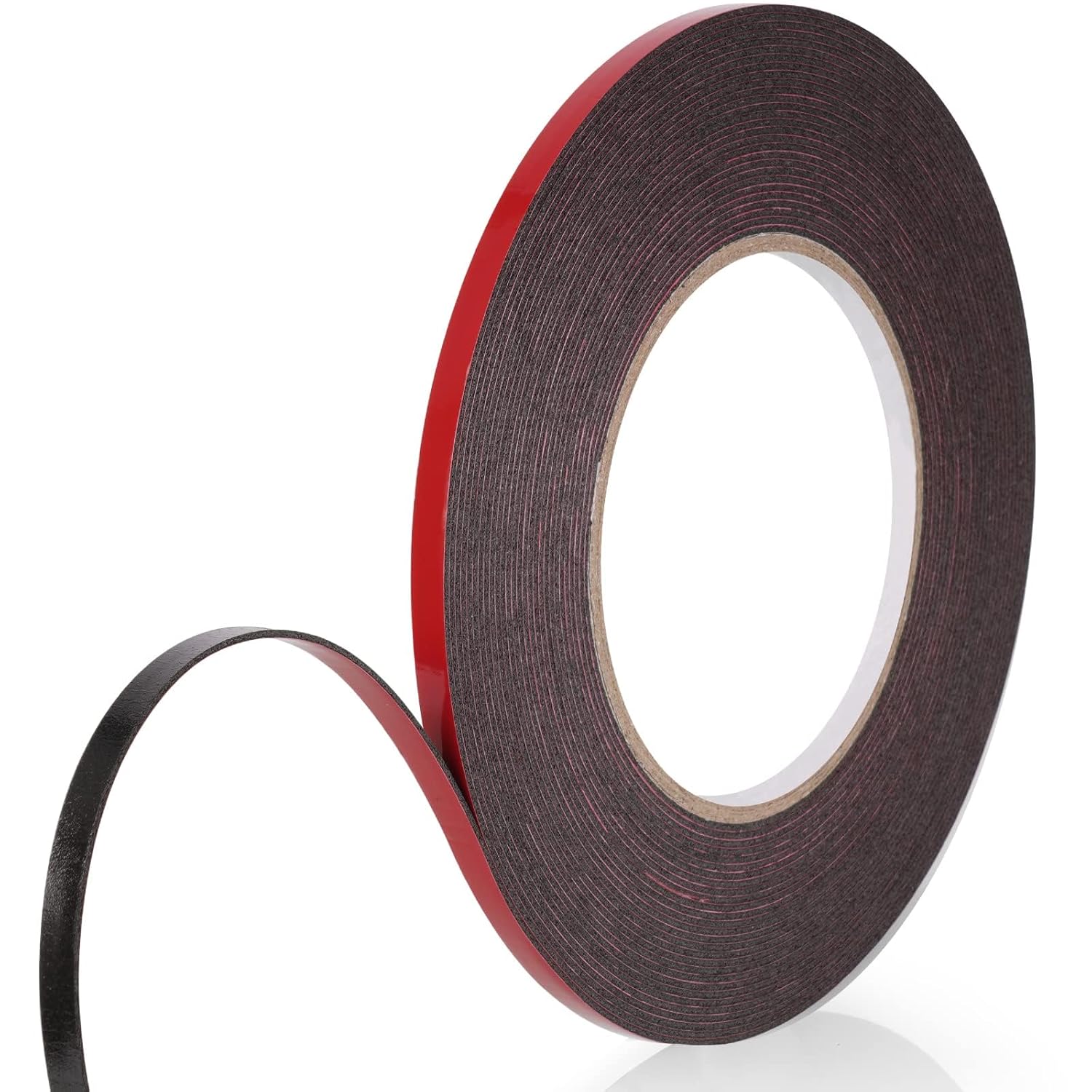 Scotch Double Face Extra Fort, 1 Rouleau (5MM*10M) Noir Mousse PE Film ...