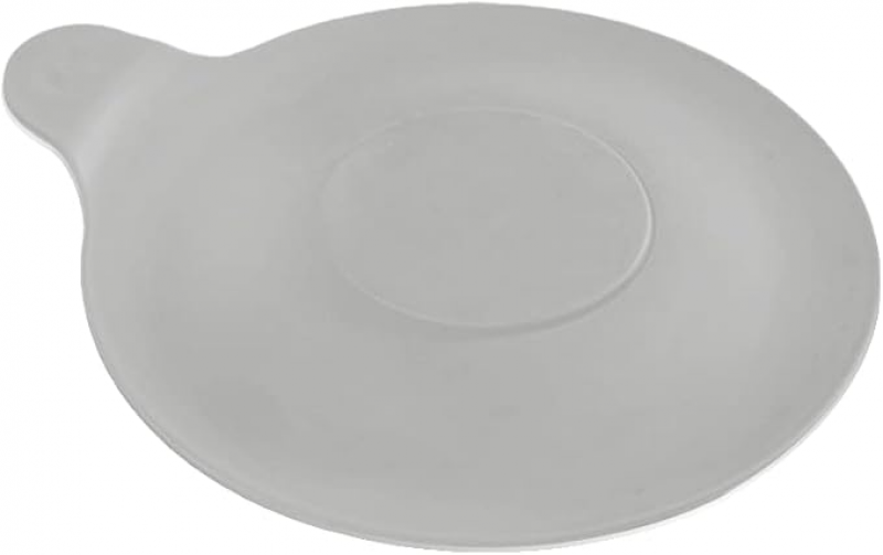 Szary korek do wanny, silikonowy korek, odpowiedni do kuchni i łazienki, 13,6 cm