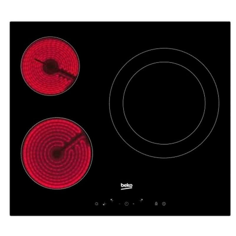 Table de cuisson vitrocéramique BEKO  HIC63402T - 2