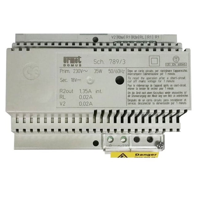 alimentation supplémentaire - vidéo - 18 vcc - 1.35a - urmet 789/3