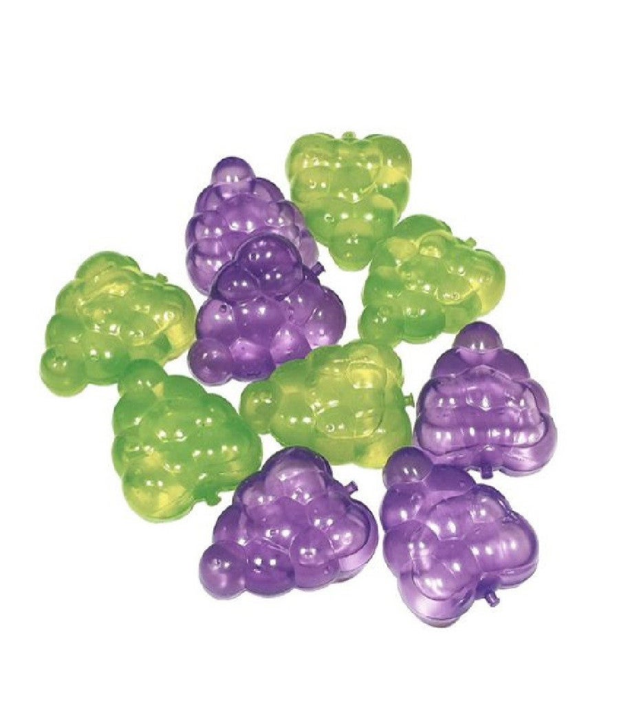 Trade Shop - Cubetti Di Ghiaccio Finto Colorati Freezer Cocktail Riutilizzabili Grappoli Uva - - 2