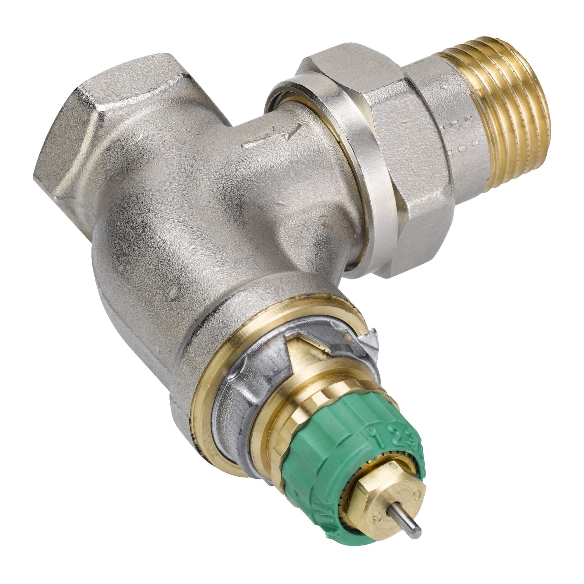 Robinets De Radiateur Danfoss RA-N DN15 - Équerre Horizontale - Réf 013G0117