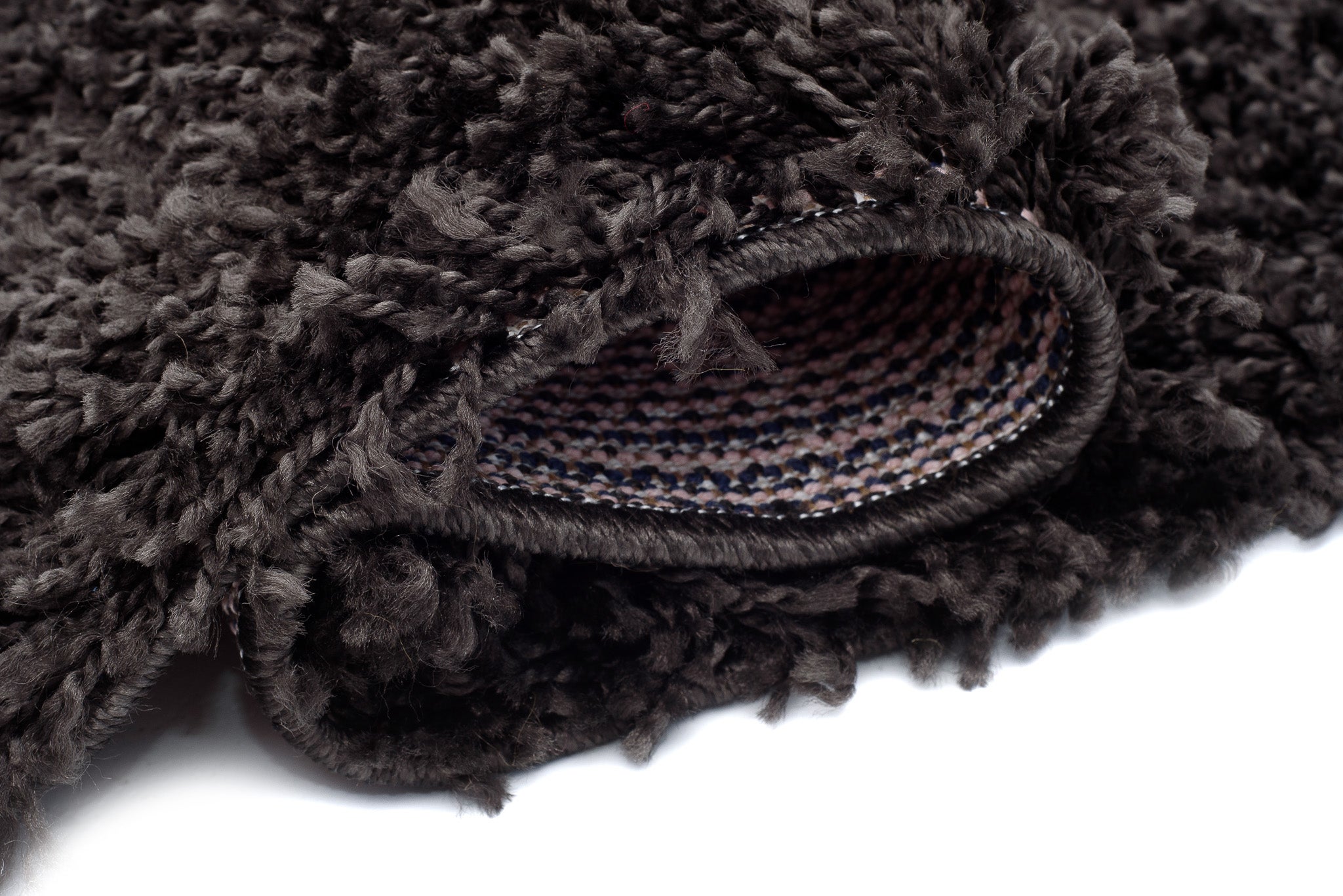 Tapiso Essence Tapis Shaggy Poil Long Moderne Anthracite Uni Salon Chambre Ado Enfant Moelleux Super Doux OEKO-TEX 160 x 220 cm - 4