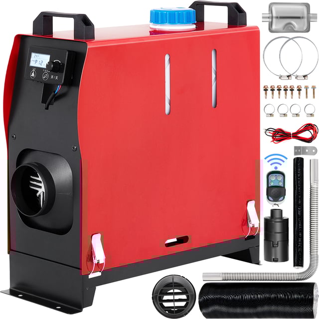 Chauffage de Voiture stationnement 12V 8KW Chauffage diesel Voiture Diesel De Chauffage chauffage camping car diesel avec switch LCD VEVOR